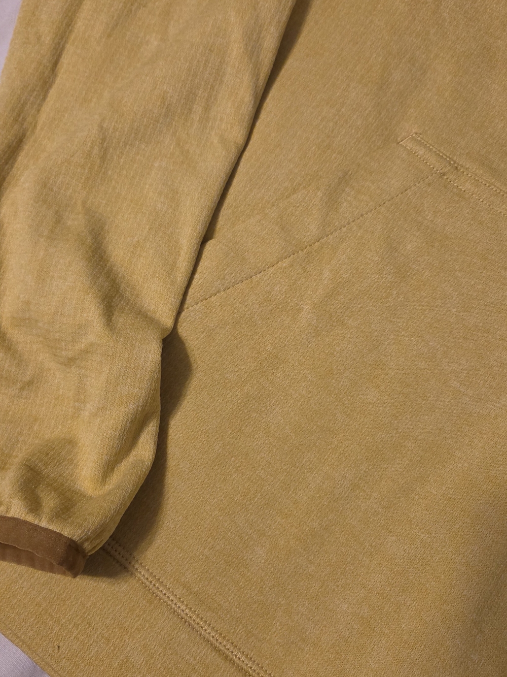 REI Co-op Trailmade Midlayer Burnish Gold Half-Zip Hoodie - Picture 2 of 8